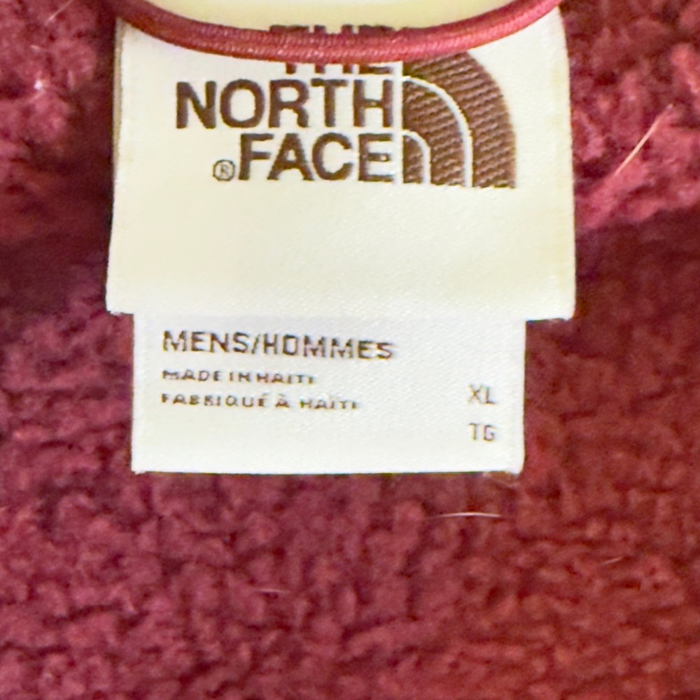The North Face Maroon Knit Jacket